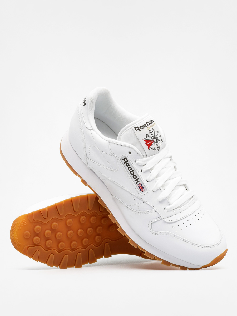 Reebok Classic Leather Cipők (white/gum)