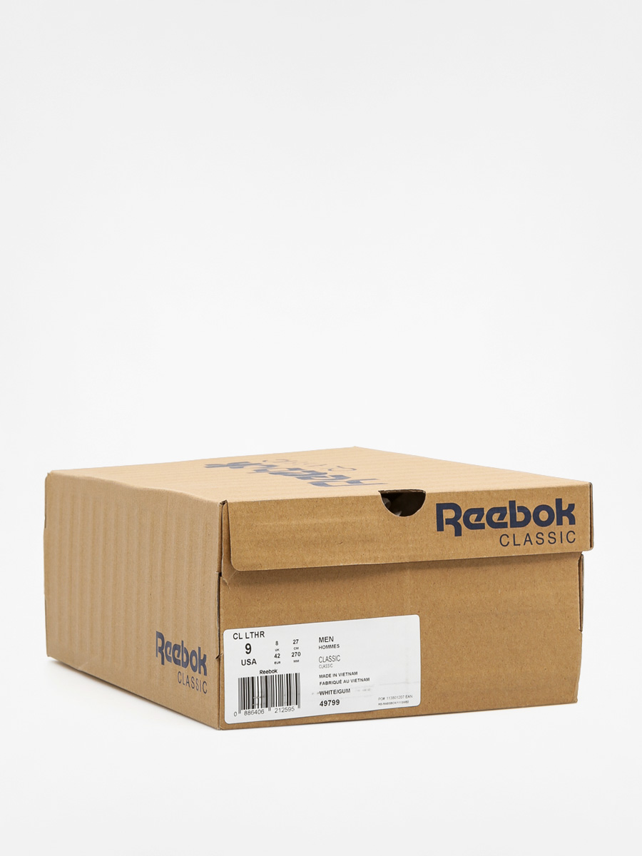Reebok Classic Leather Cipők (white/gum)