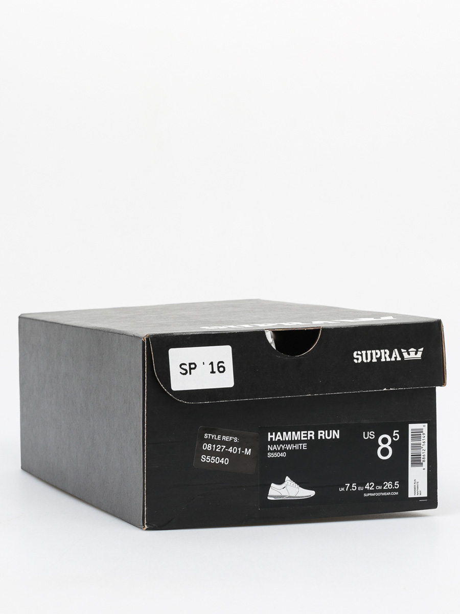 Supra Hammer Run Cipők (navy white)