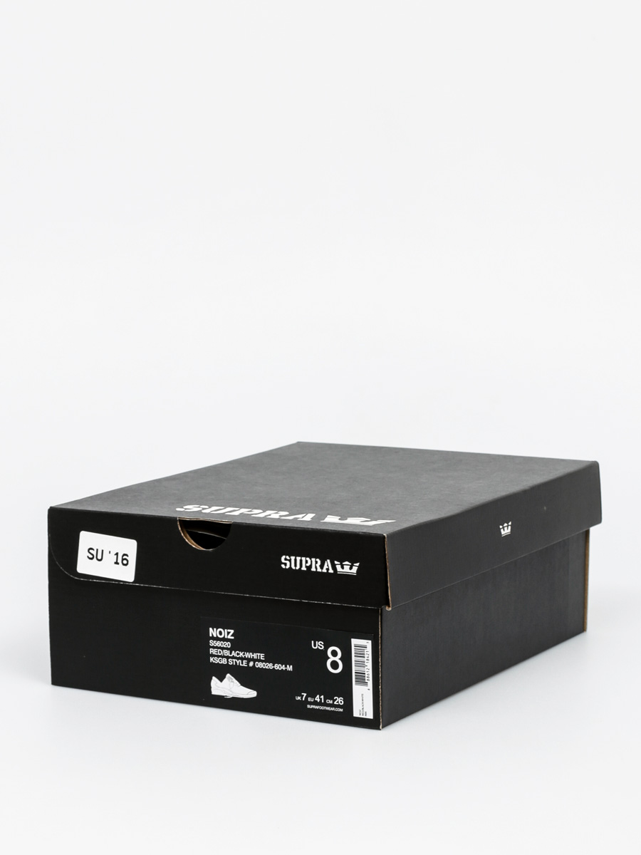 Supra Noiz Cipők (red/black white)