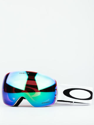 Snowboard szemüveg Oakley Flight Deck L (matte white/prizm jade iridium)
