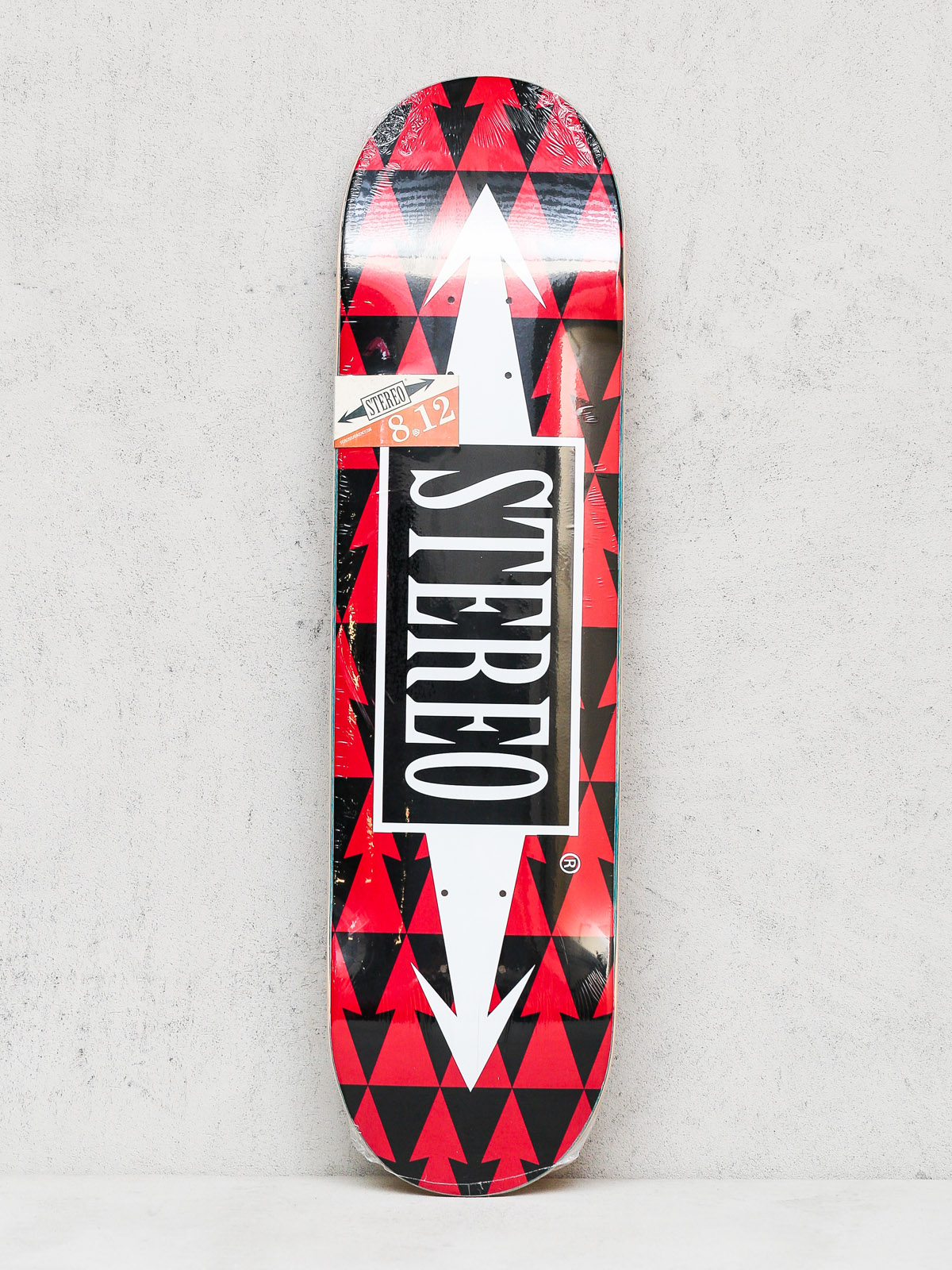 Deszka Stereo Arrow Pattern (red)