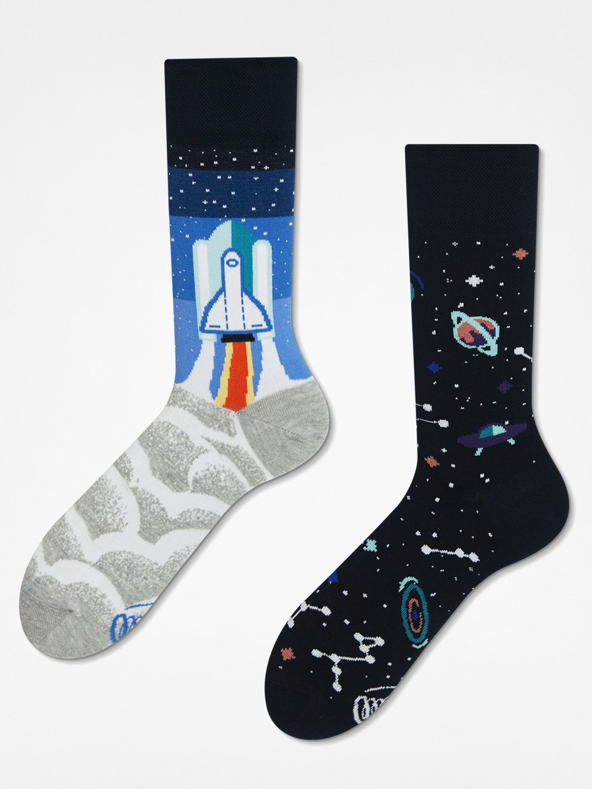 Many Mornings Space Trip Zokni (grey/blue/black)