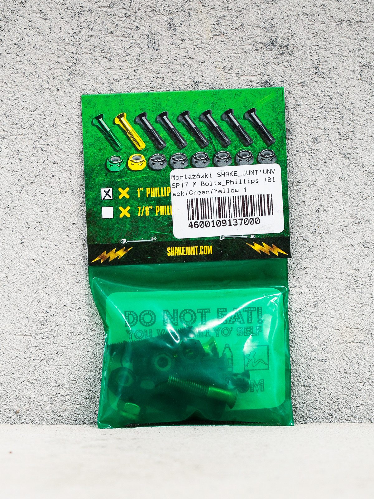 Shake Junt Bolts Phillips Csavarkészlet (black/green/yellow)