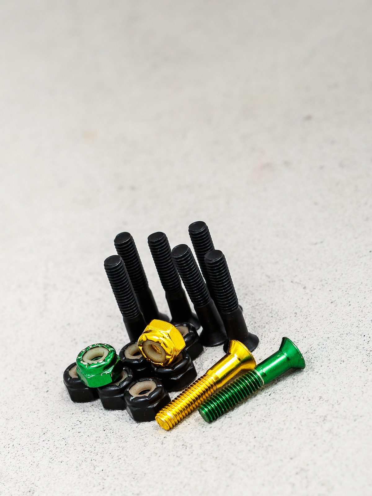 Shake Junt Bolts Phillips Csavarkészlet (black/green/yellow)
