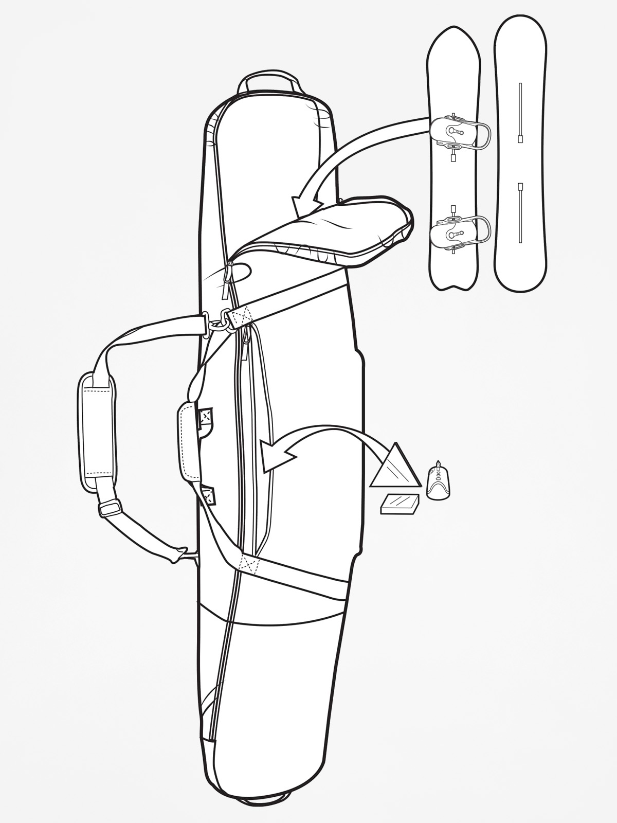 Burton Gig Sízsák (true black)