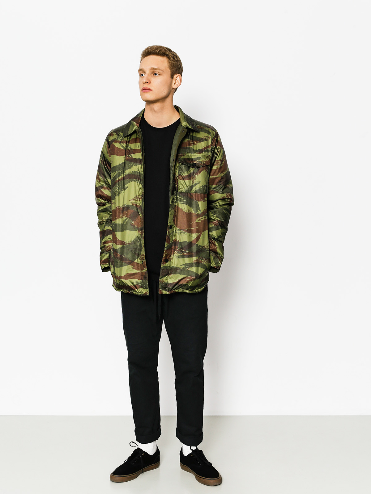 Burton Wayland Dwn Shirt Dzseki (brush camo)