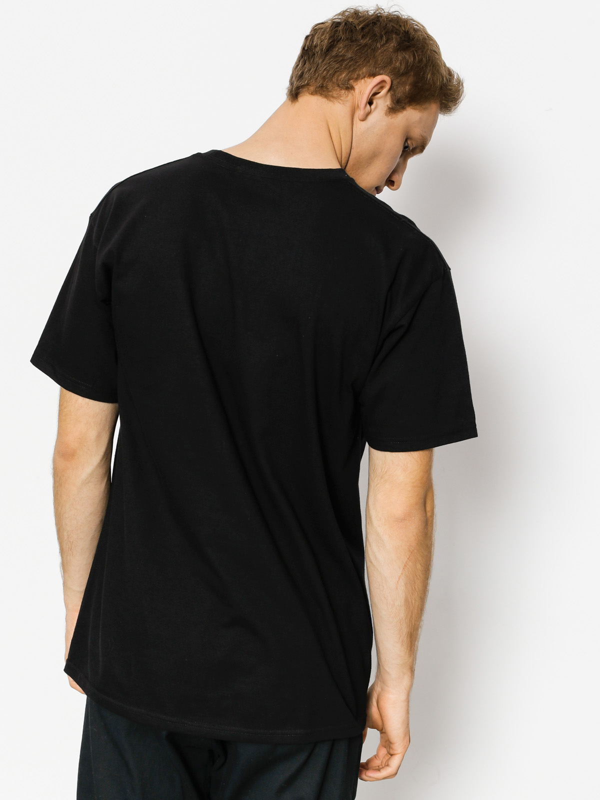 Ujjatlan felső Spitfire Big Head Fill (black/red)