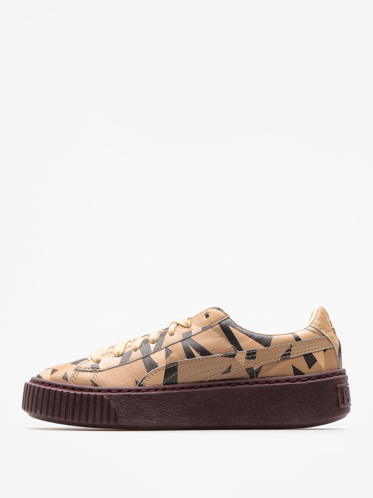 Puma Platform Cheetah Wns Naturel Wmn Cipők (natural vachetta/winetasting)