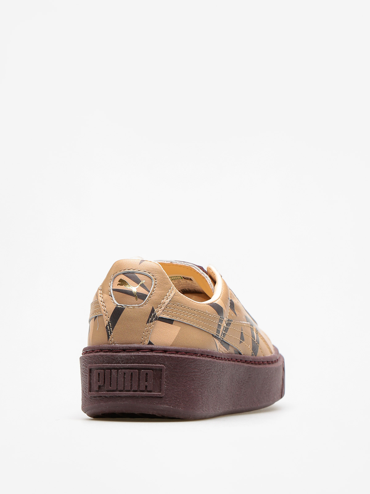 Puma Platform Cheetah Wns Naturel Wmn Cipők (natural vachetta/winetasting)