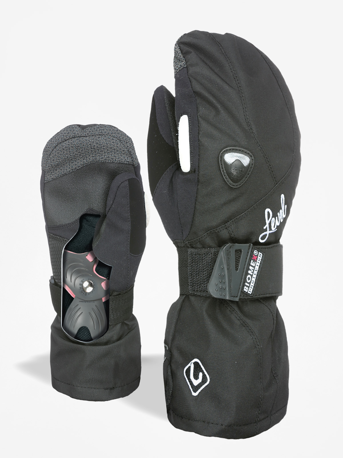 Level Butterfly Mitt Wmn Kesztyű (black)