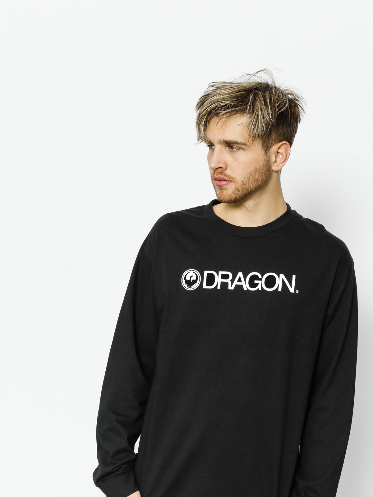 Dragon Trademark Staple Line Hosszú ujjú felső (black)