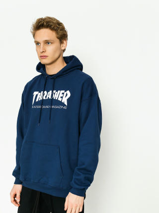 Thrasher Skate Mag HD Kapucnis pulóver (navy)