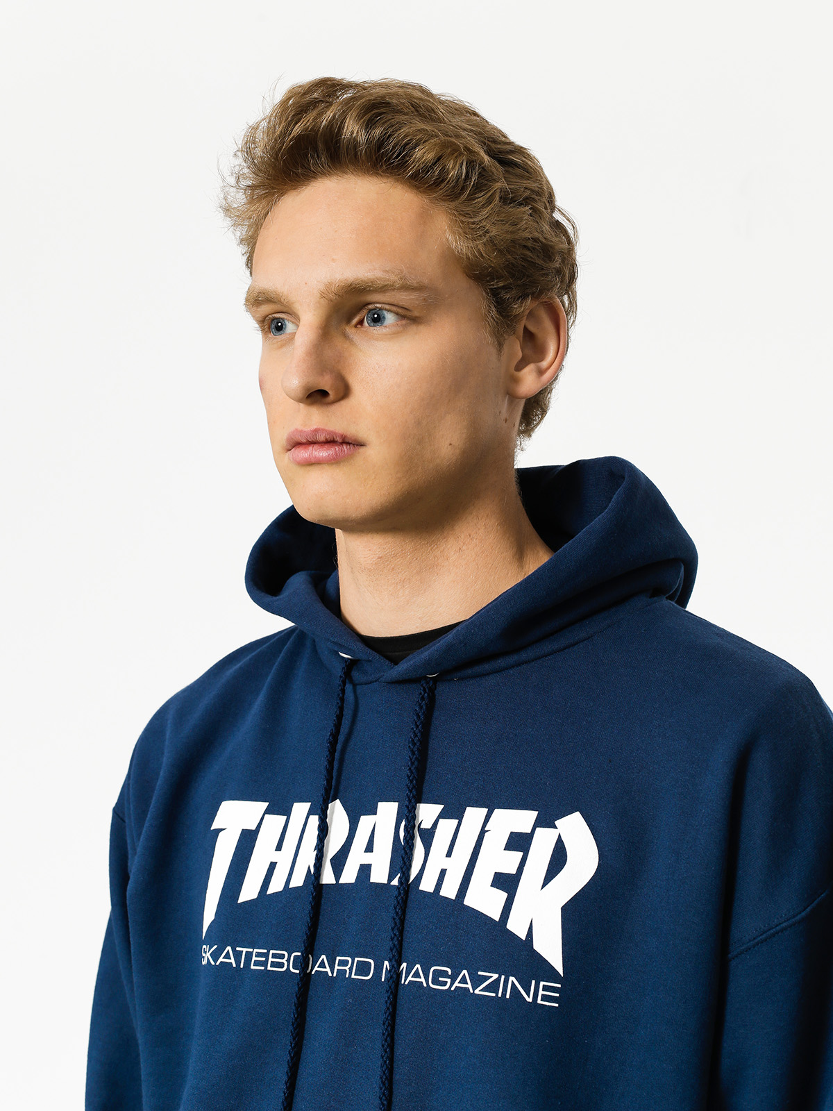 Thrasher Skate Mag HD Kapucnis pulóver (navy)
