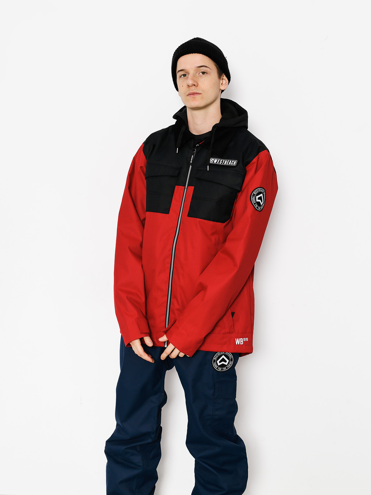Férfi Westbeach Dauntless Jacket Snowboard dzseki (chilli red/black)