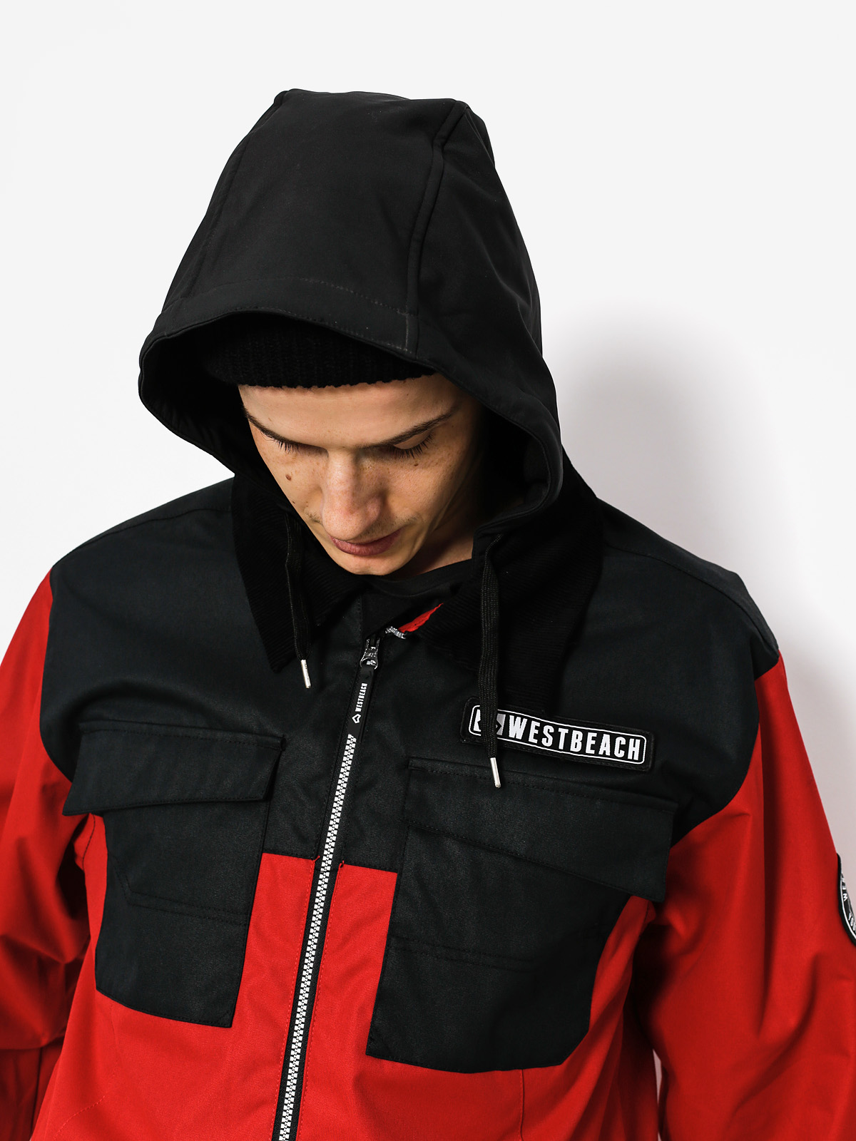 Férfi Westbeach Dauntless Jacket Snowboard dzseki (chilli red/black)