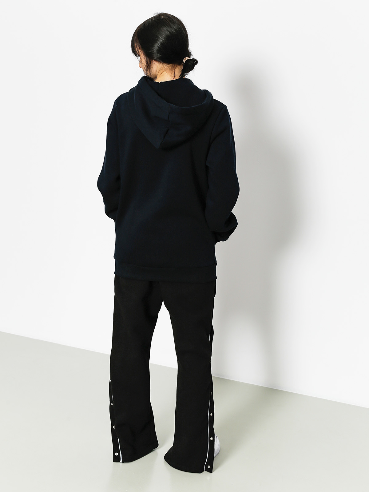 Hype Embroidered HD Wmn Kapucnis pulóver (navy/white)