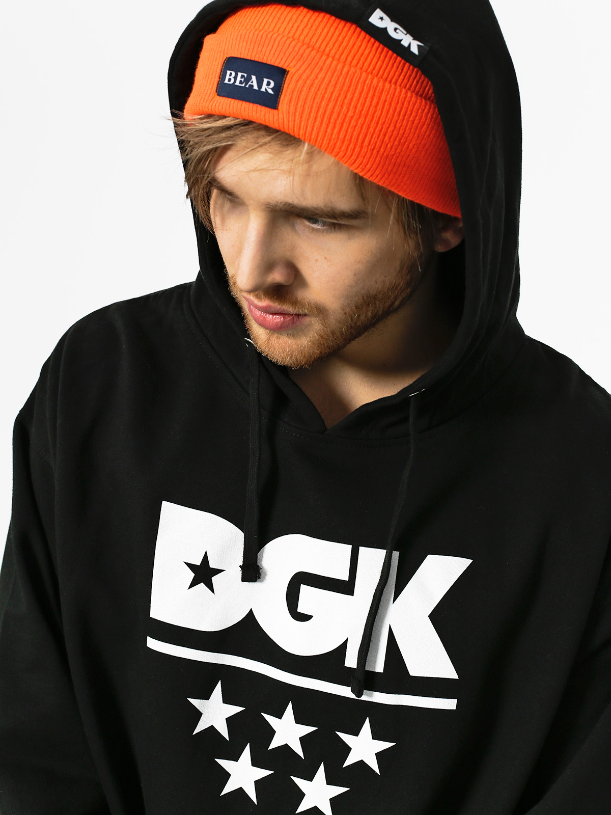 DGK All Star HD Kapucnis pulóver (black)