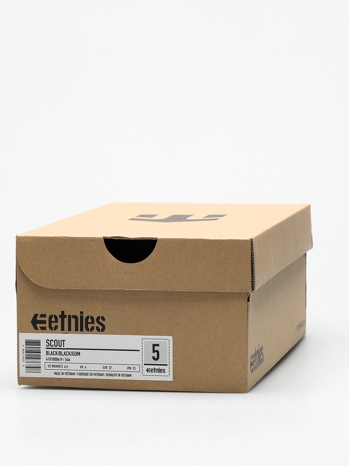 Etnies Scout Cipők (black/black/gum)