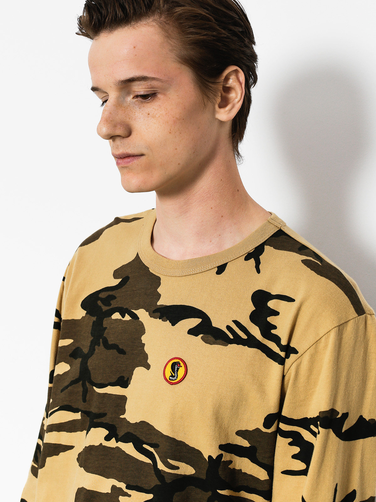 Brixton Fang Knit Hosszú ujjú felső (camo)