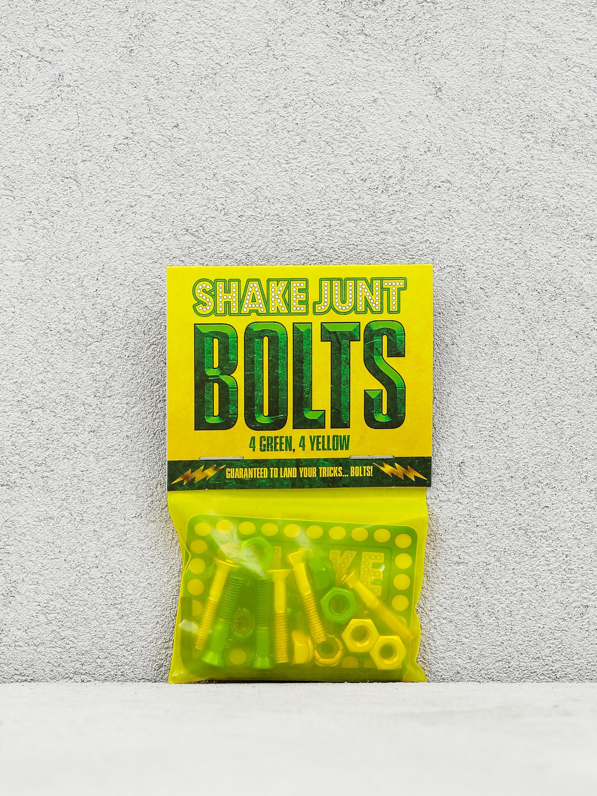 Shake Junt Bolts Allen Csavarkészlet (green/yellow)