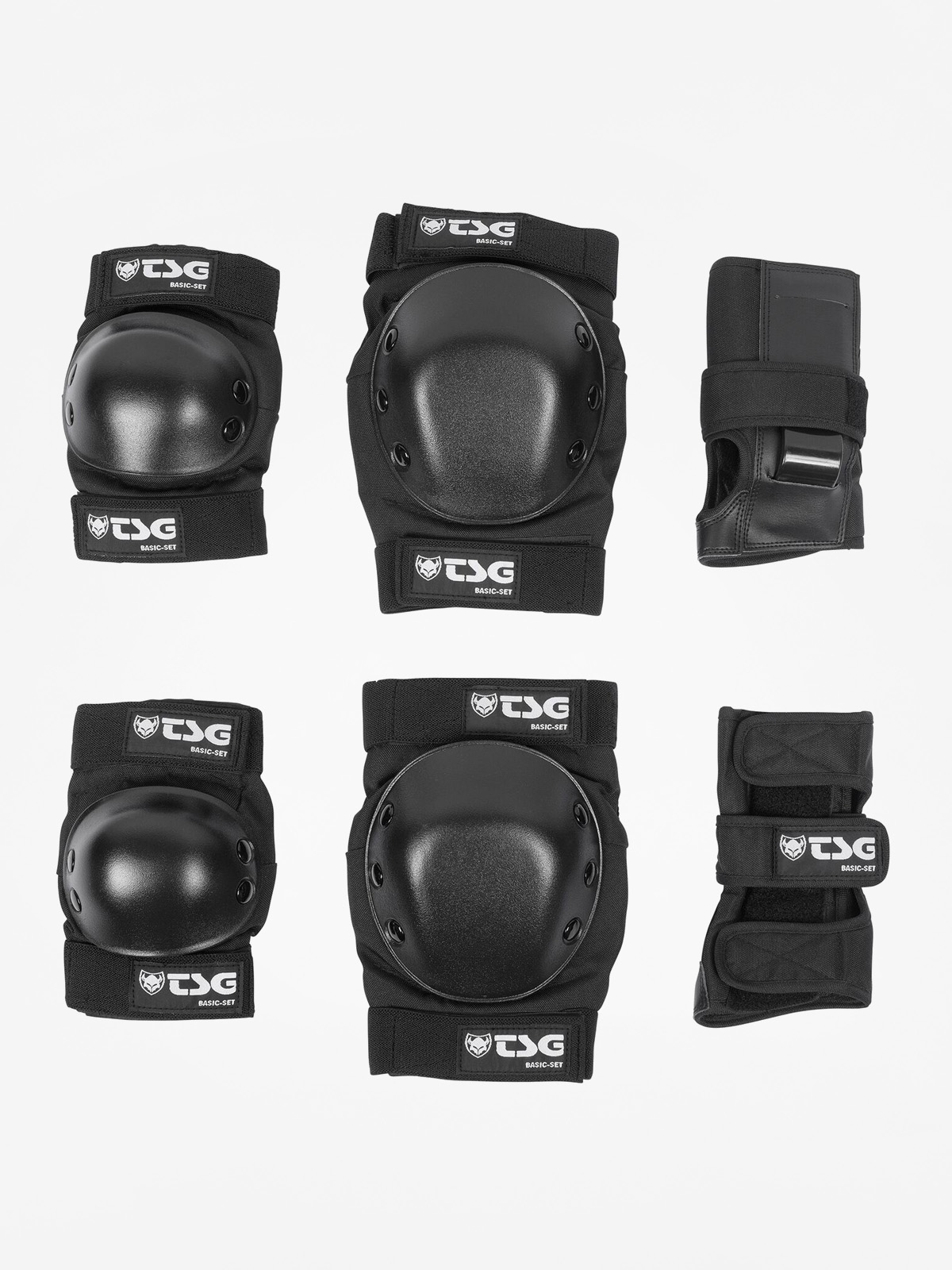 TSG Basic Set Védőfelszerelés (black)
