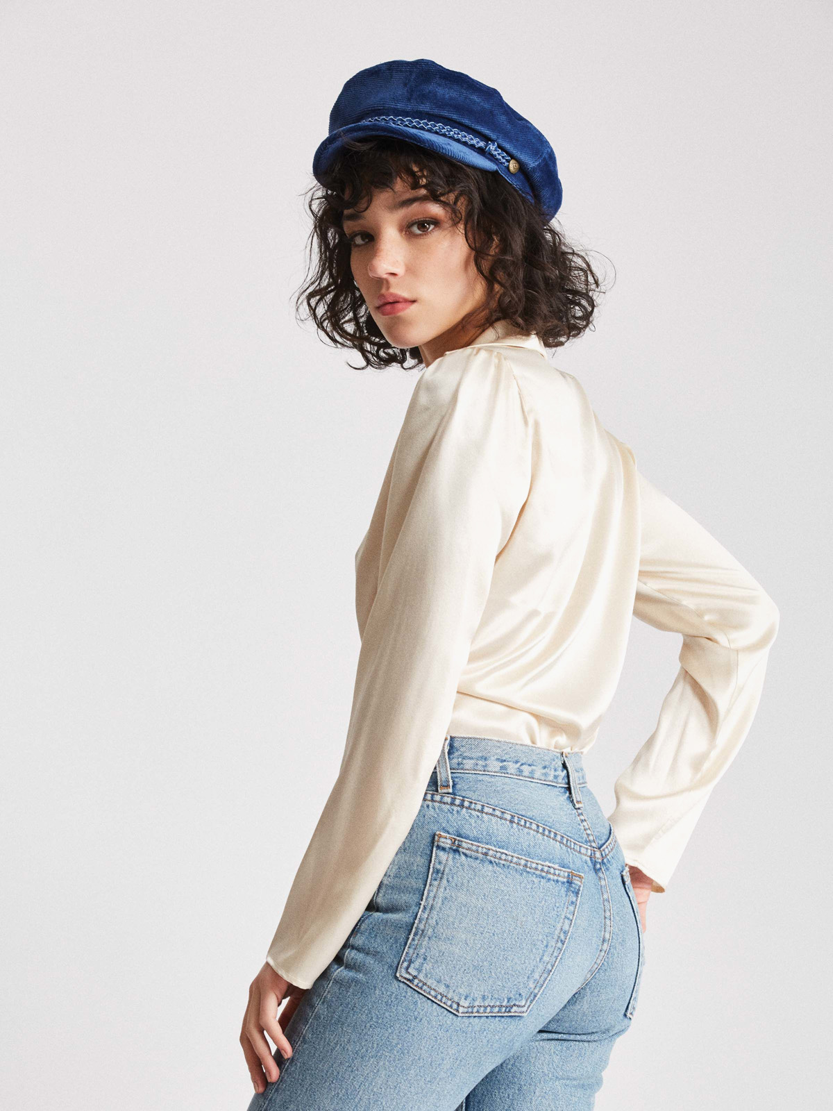 Brixton Fiddler Wmn Flat cap (blucd)