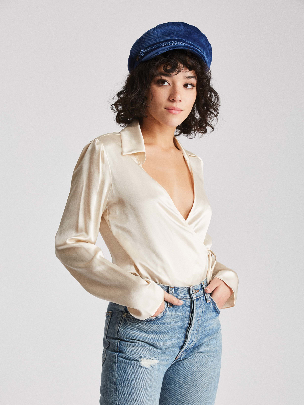 Brixton Fiddler Wmn Flat cap (blucd)