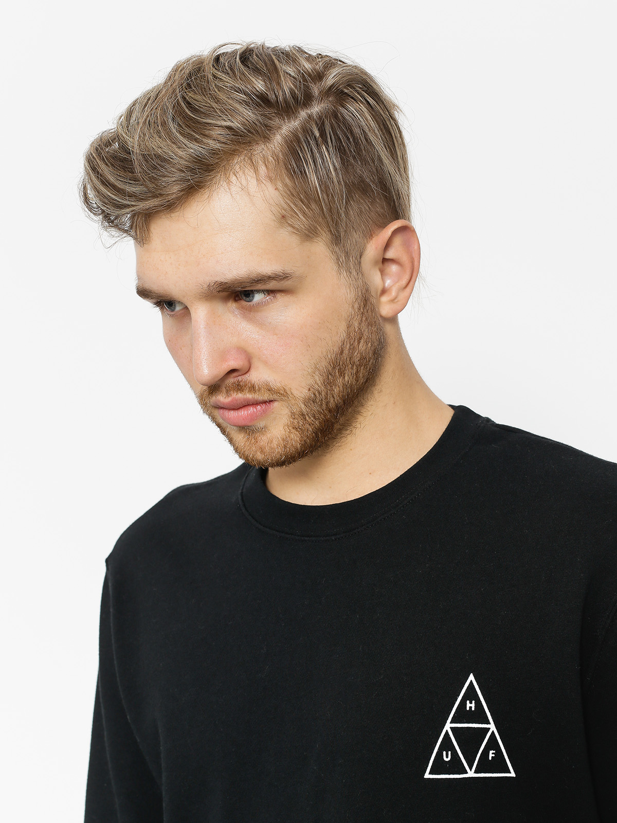 HUF Essentials TT Pulóver (black)