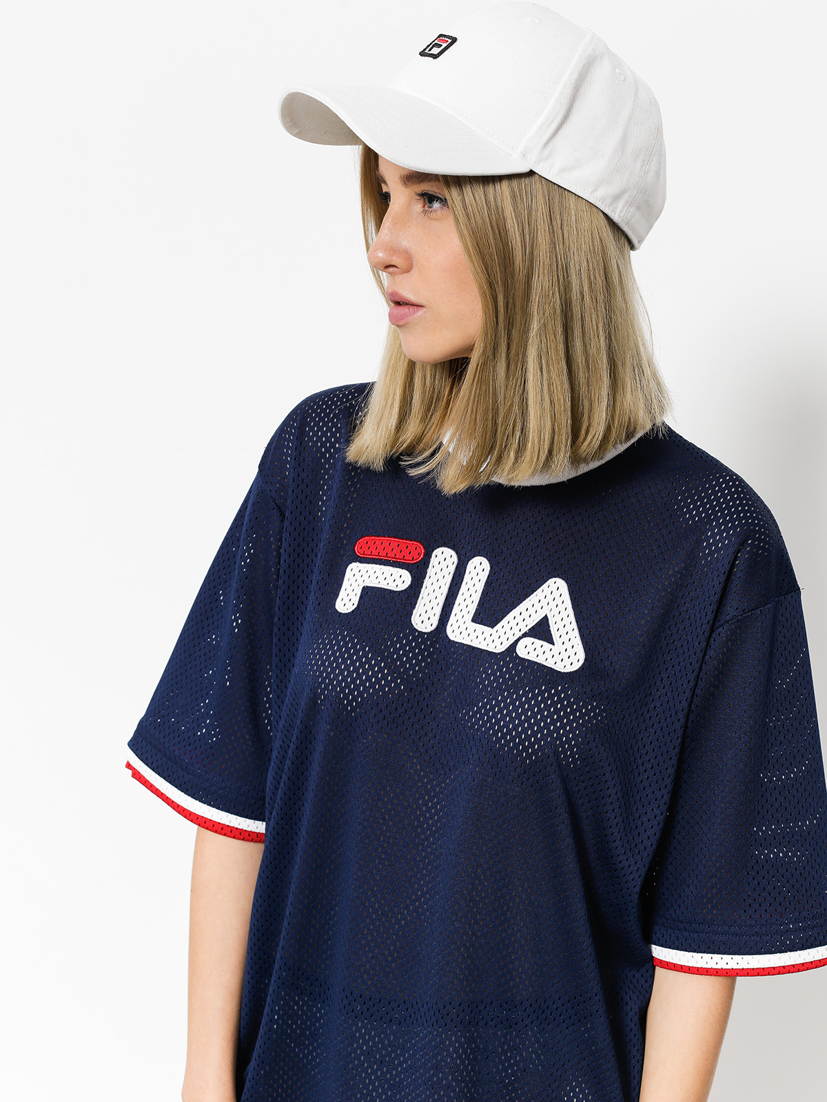 Fila Drew Mesh Wmn Ruha (peacoat/red/white)