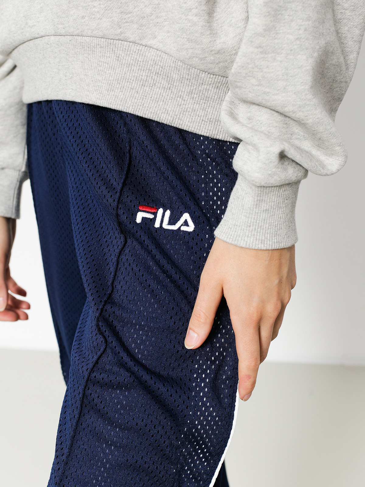 Fila Neka Snap Side Flare Wmn Kisnadrág (peacoat/white)