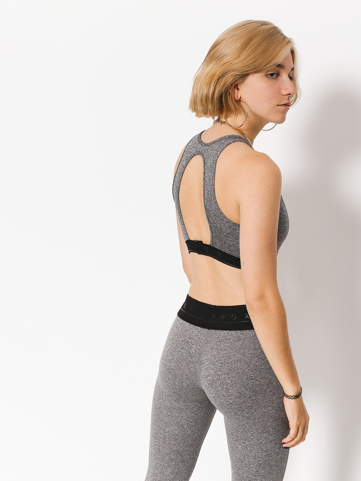 Roxy Stay Motivated Wmn Alsónemű (charcoal heather)