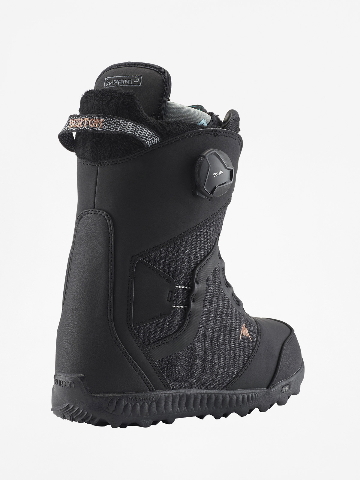Női Burton Felix Boa Snowboard cipők (black)