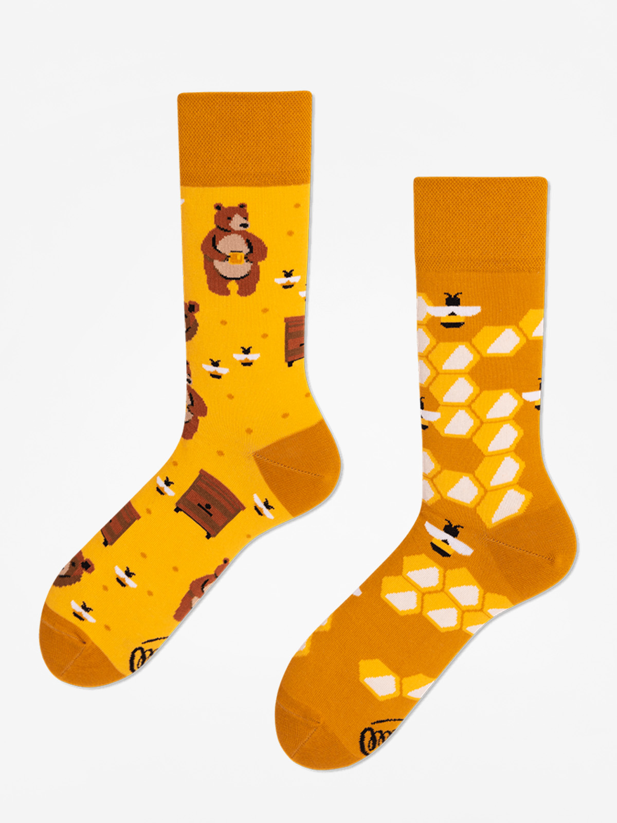 Many Mornings Honey Bear Zokni (gold)