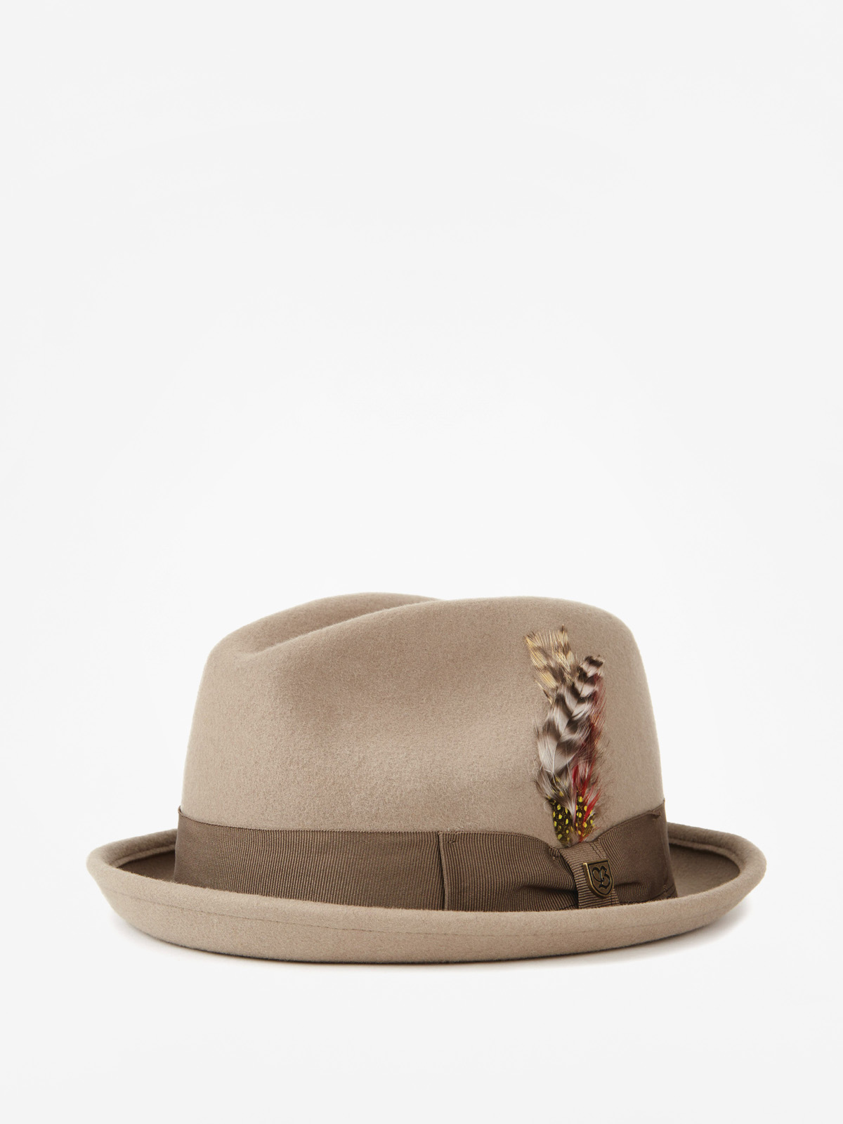 Brixton Gain Fedora Kalap (khaki)