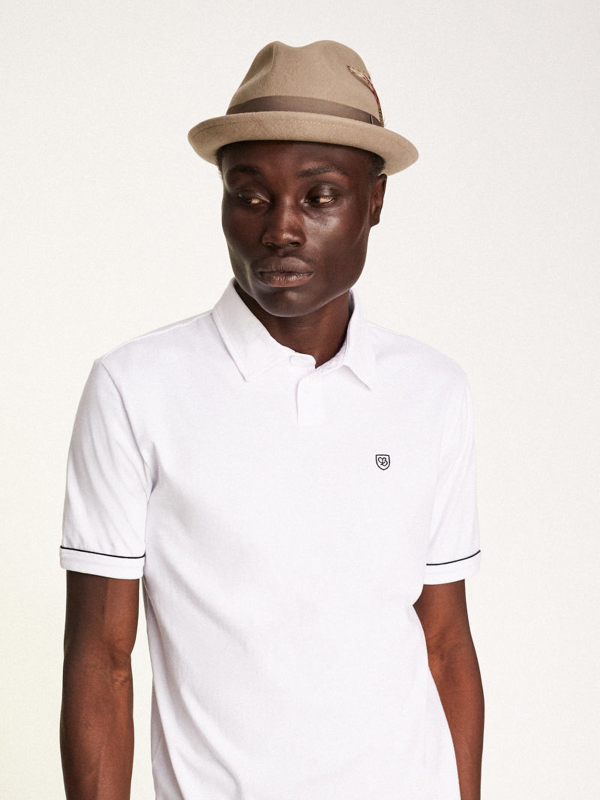 Brixton Gain Fedora Kalap (khaki)