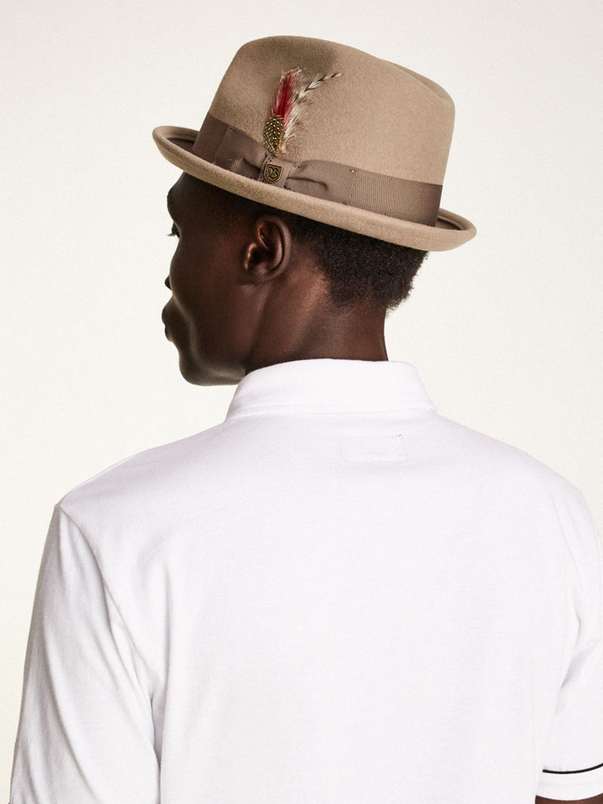 Brixton Gain Fedora Kalap (khaki)