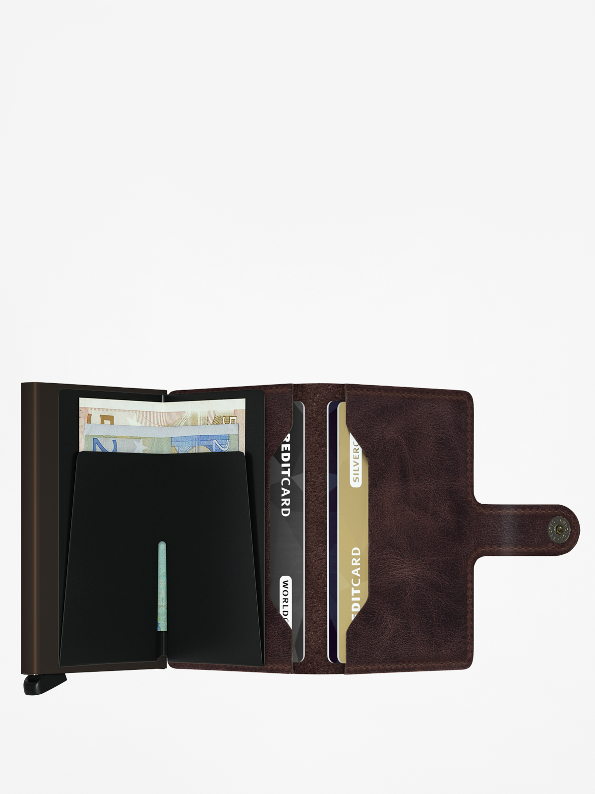 Secrid Miniwallet Pénztárca (vintage chocolate)