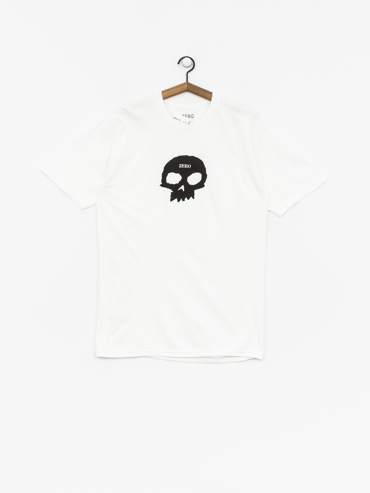 Ujjatlan felső Zero Single Skull (white)