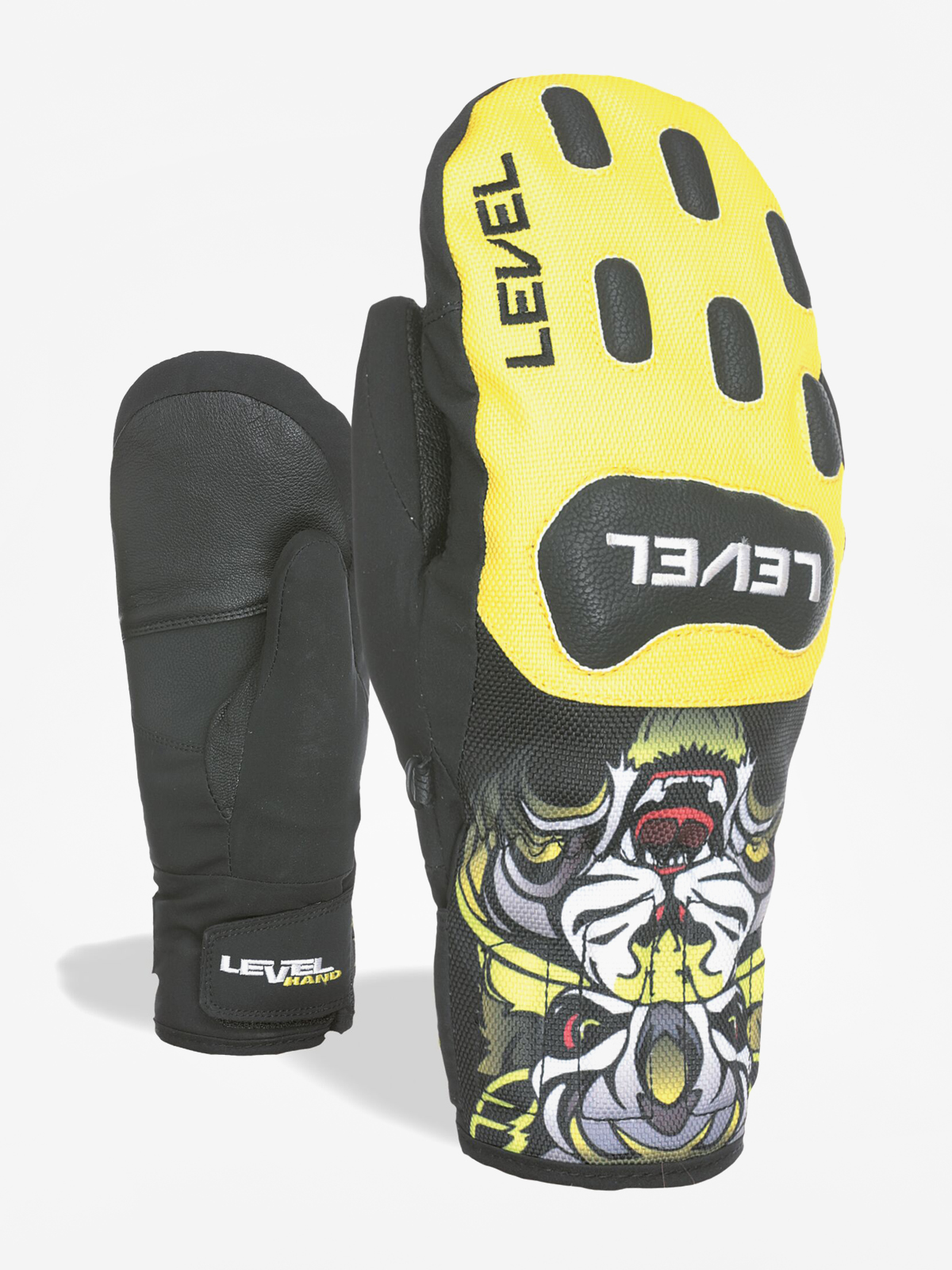 Kesztyű Level Race Jr Mitt (yellow)