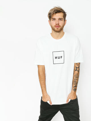 HUF Essentials Box Logo Ujjatlan felső (white)