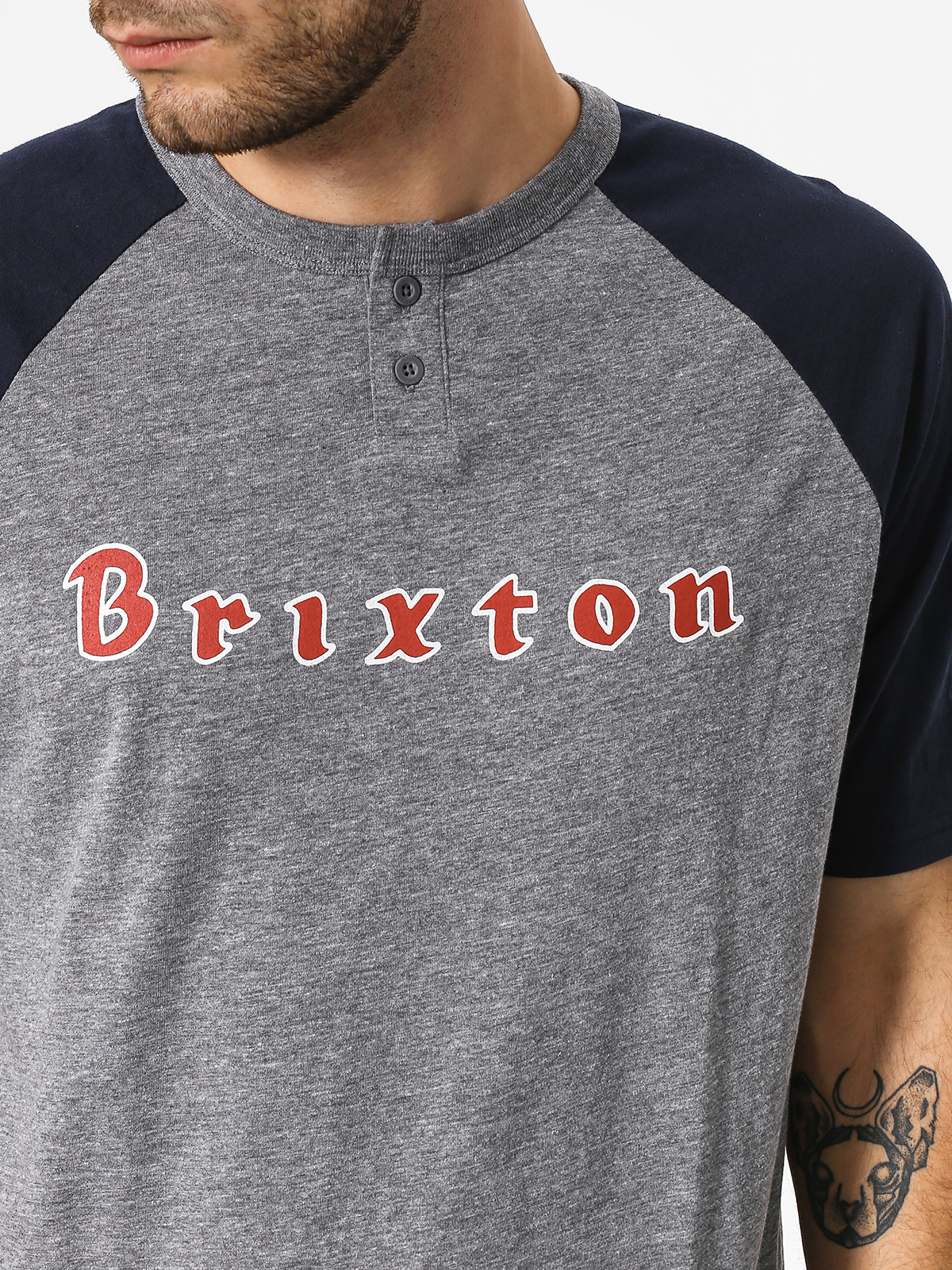 Brixton Proxy III Hnly Ujjatlan felső (heather grey)