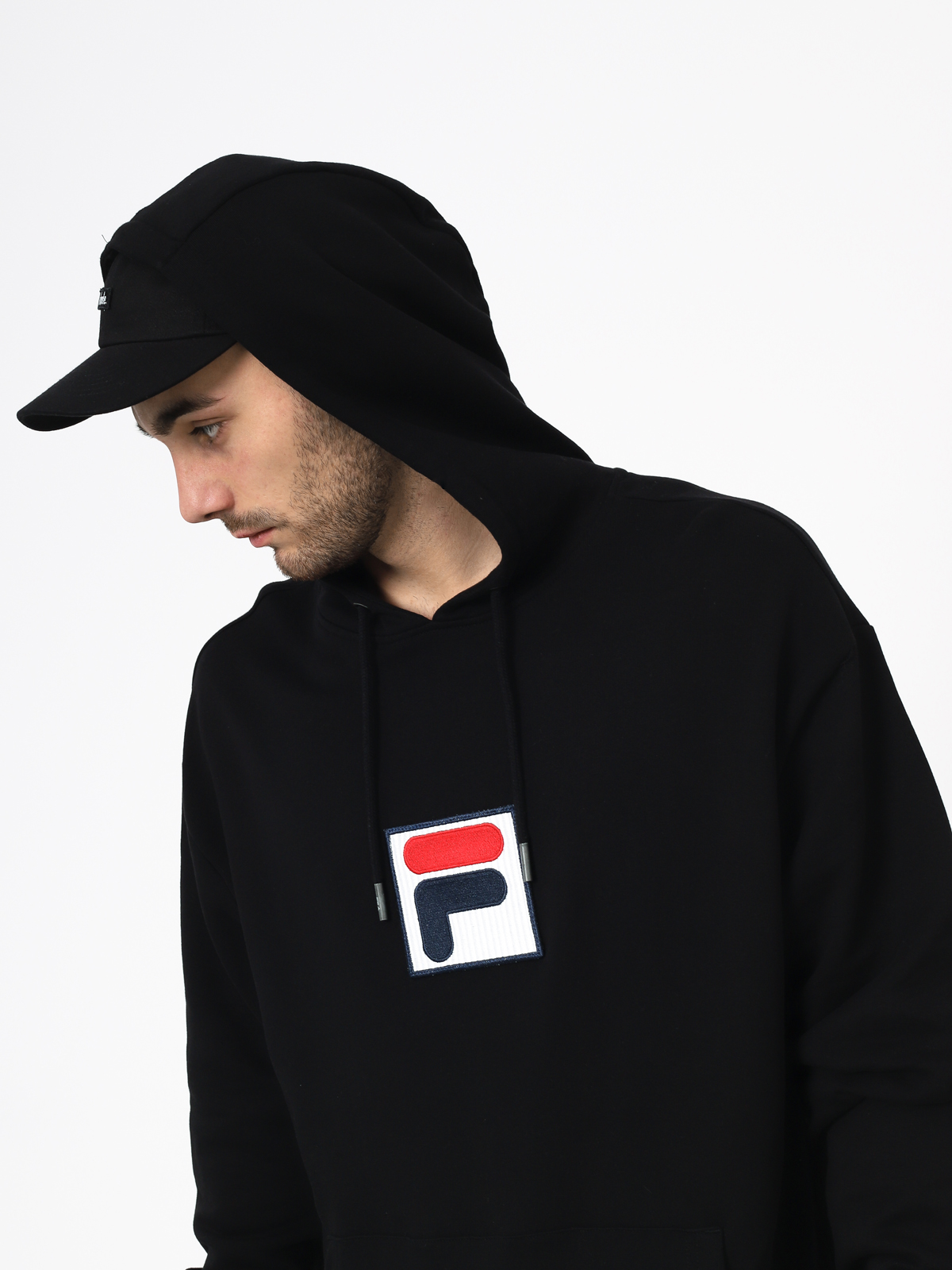Fila Shawn HD Kapucnis pulóver (black)