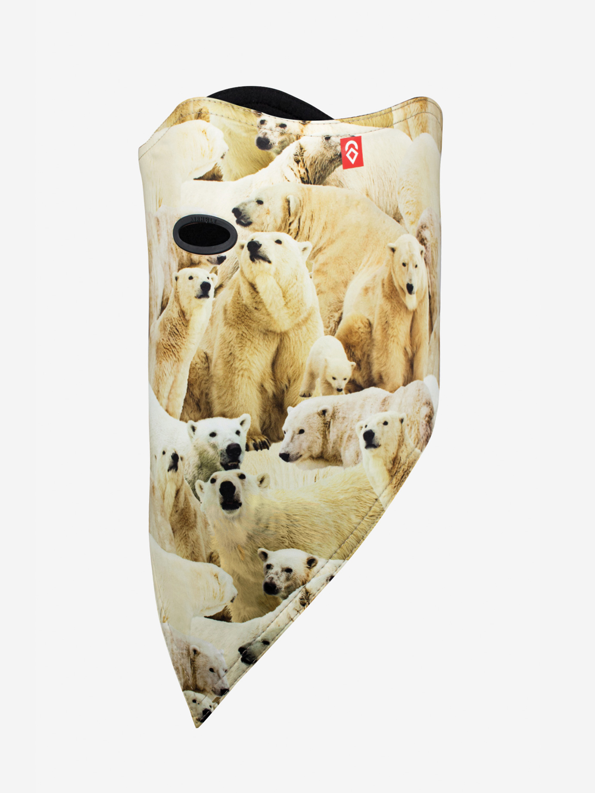Airhole Facemask Standard Bandana (polar bears)