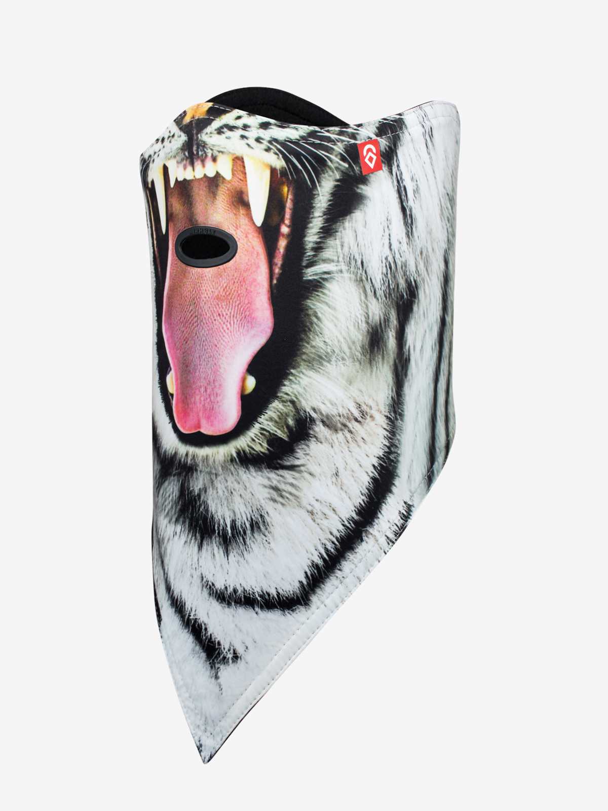 Airhole Facemask Standard Bandana (snow tiger)