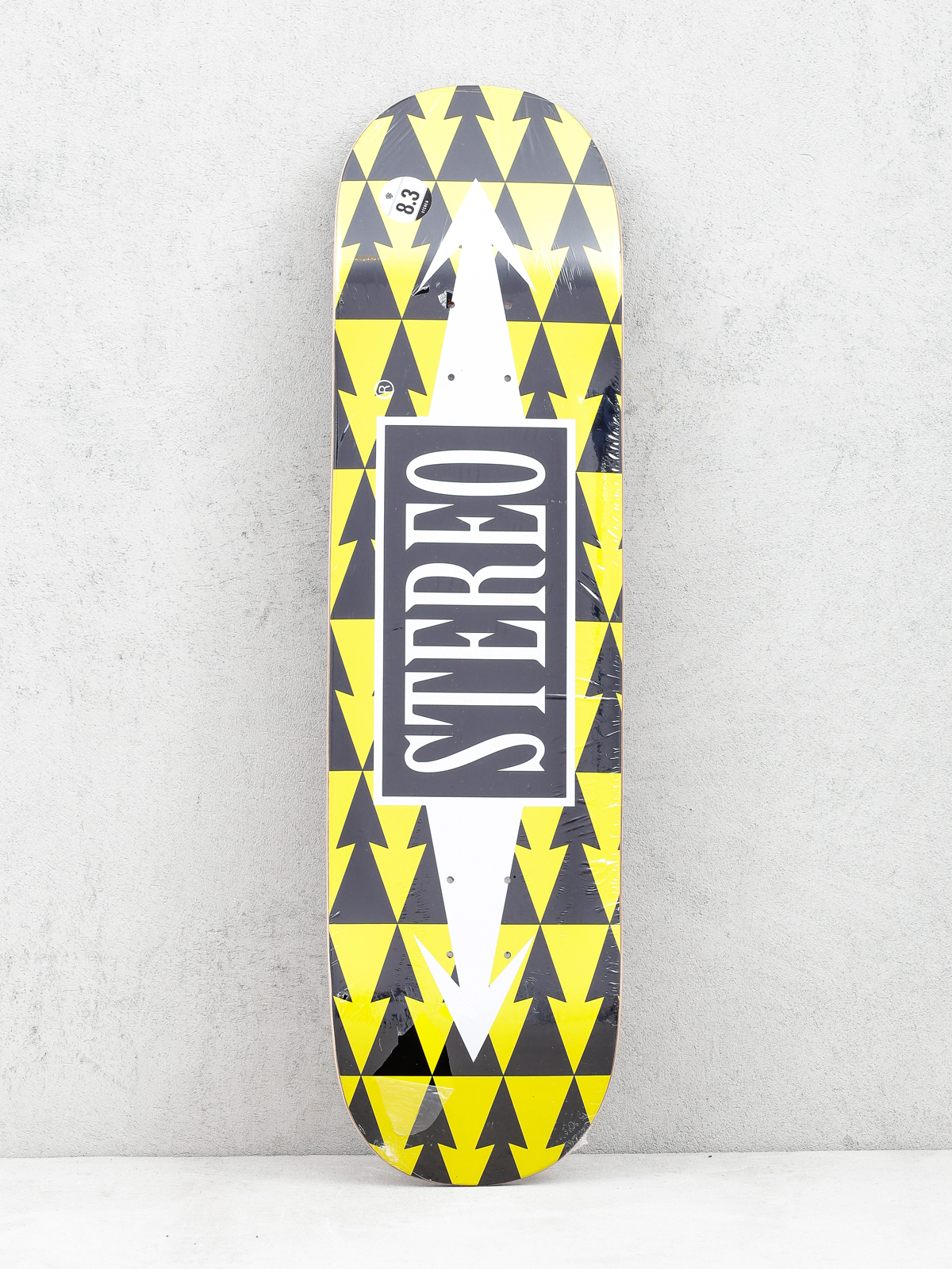 Deszka Stereo Arrow Pattern (yellow)