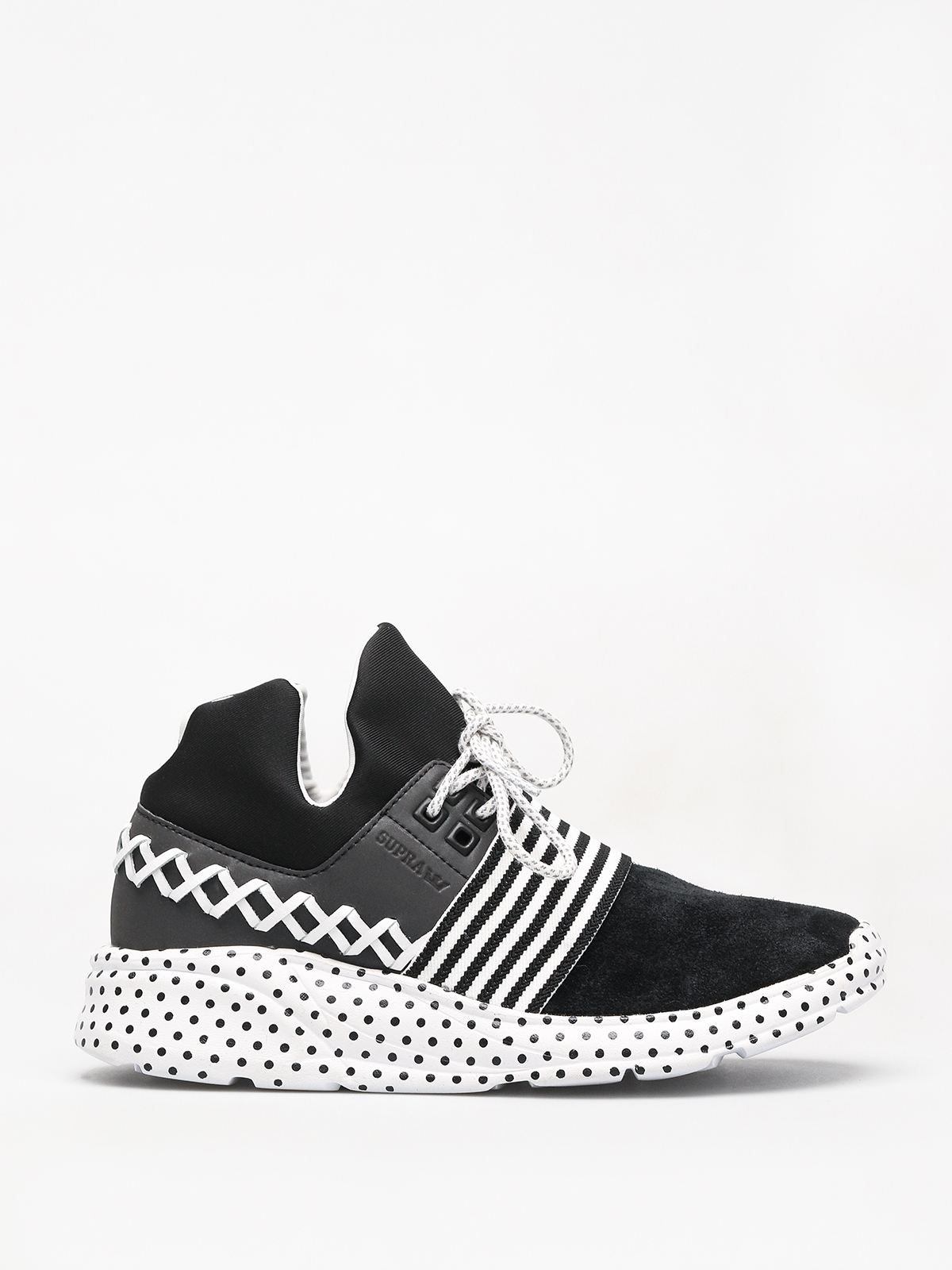 Supra Catori Wmn Cipők (black/white polka dot)