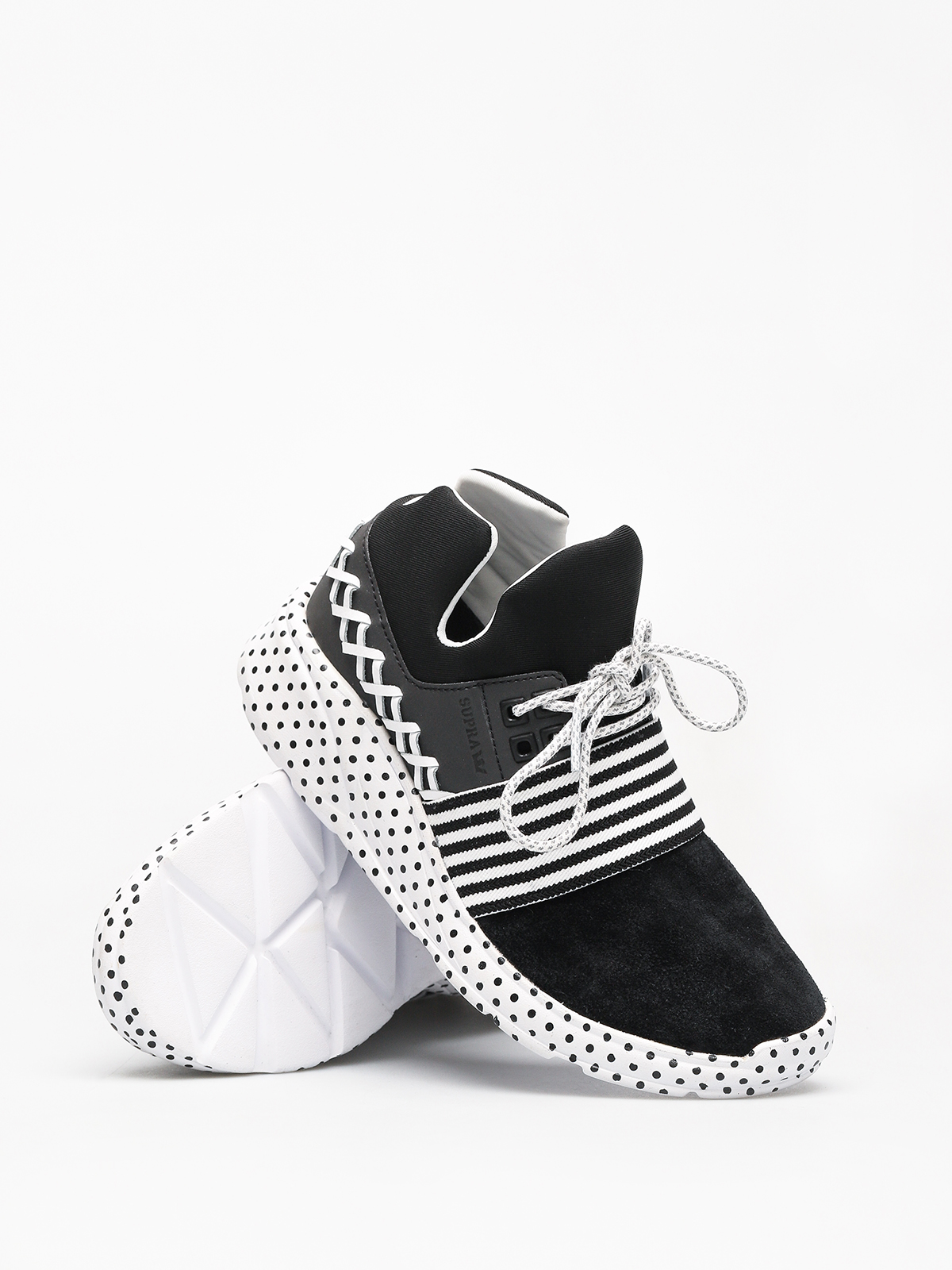 Supra Catori Wmn Cipők (black/white polka dot)
